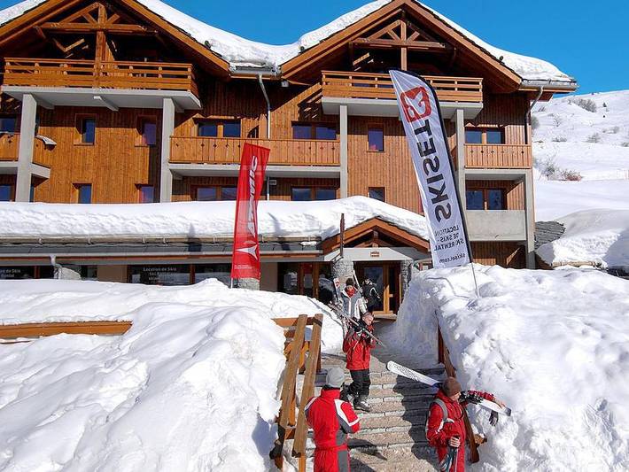 Ganzes Studio, Résidence Odalys Référence Le Grand Panorama 1 - Studio 4 personen - Studio Kabine 4 Pers. in Valmeinier, Region Saint-Jean-de-Maurienne