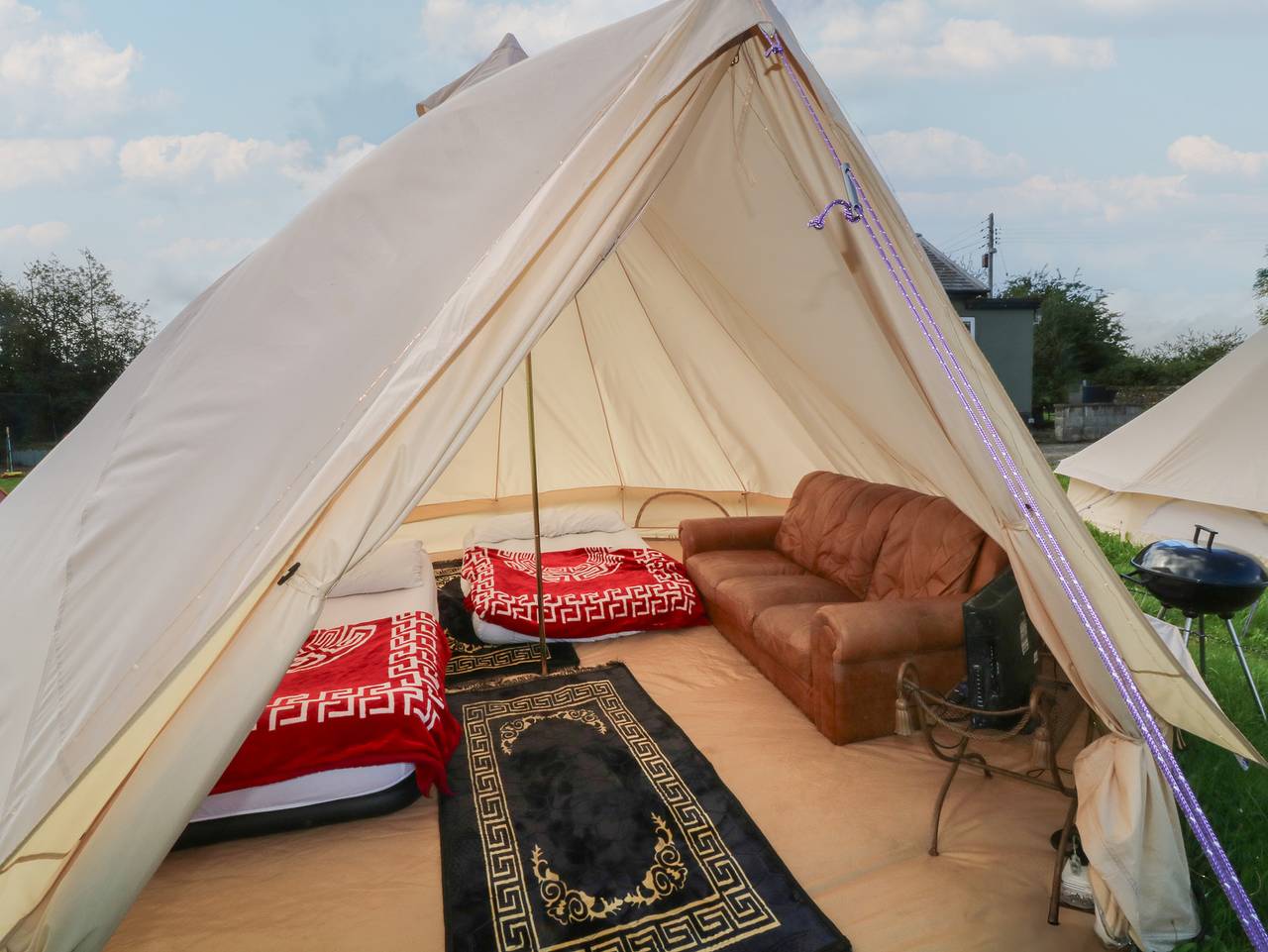 Bell Tent Two in Derbyshire