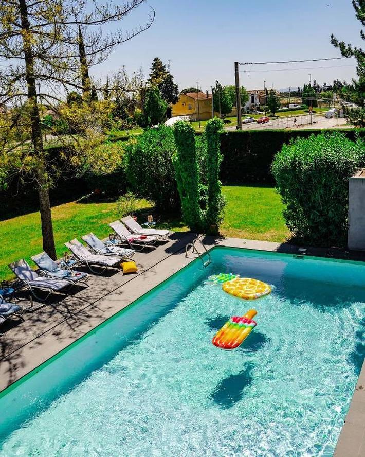 Hotel para 2 personas, con jardín y terraza además de jacuzzi y piscina - 1