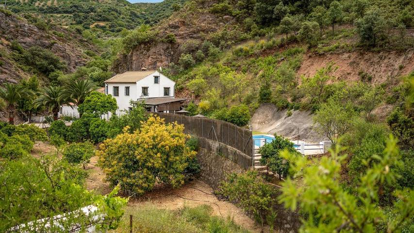 Chalet para 18 personas, con balcón/terraza y piscina en Valle del Genal - 4