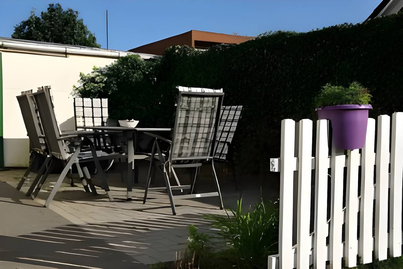 Ganzes Studio, Einzimmerapartment '1 Raum Süden' mit gemeinsamer Terrasse, gemeinsamem Garten und Wi-Fi in Dagebüll, Nordseeküste