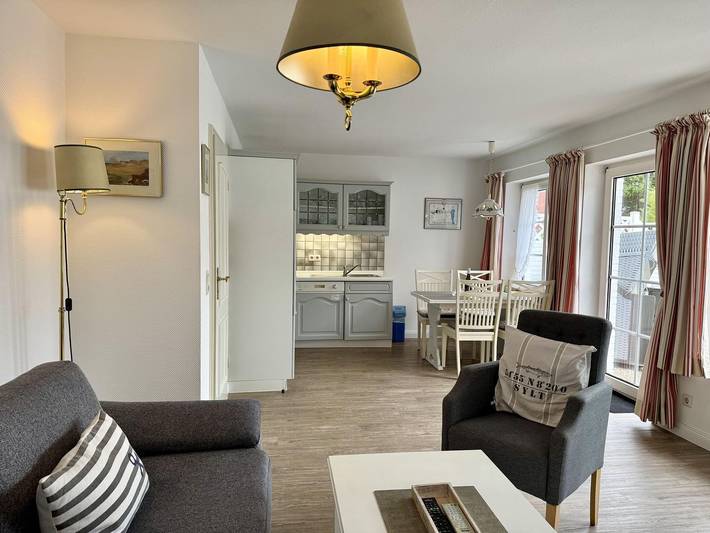 Ganze Wohnung, Gemütliche 2-Zimmer Ferienwohnung für 4 Personen, strandnah in Westerland in Westerland, Sylt (Gemeinde)