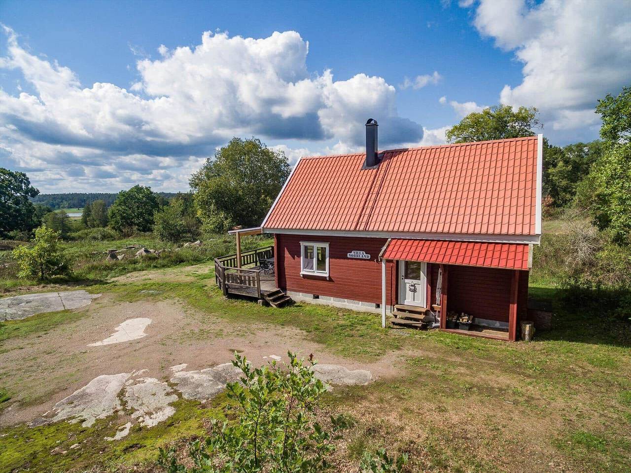 Hus för 4 Personer, med bastu och terass