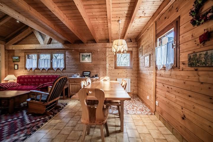 Chalet „6p Confort – Les Cerfs“: Bergblick, private Terrasse & Wlan in Verchaix, Region Bonneville