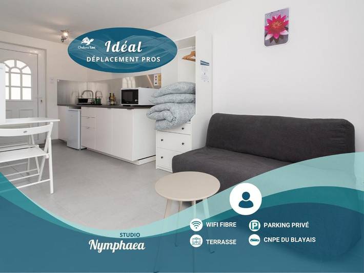 Gîte pour 2 personnes, avec terrasse et jardin à Braud-et-Saint-Louis