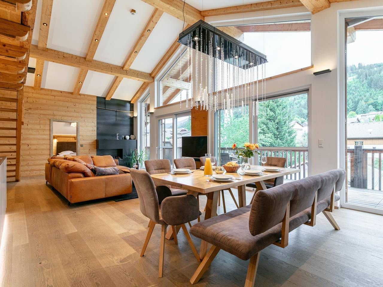 Ganze Wohnung, Penthouse mit Billard und privater Sauna in Haus, Schladming-Dachstein