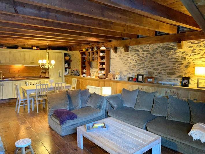 Appartement de vacances pour 5 personnes, avec jardin