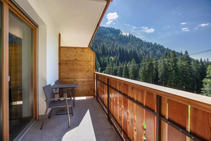 Apartamento inteiro, Apartamento "Bachwiesl Hof Apt Pichl" com vista para a montanha, varanda e Wi-Fi in Proves, Ortler Alps