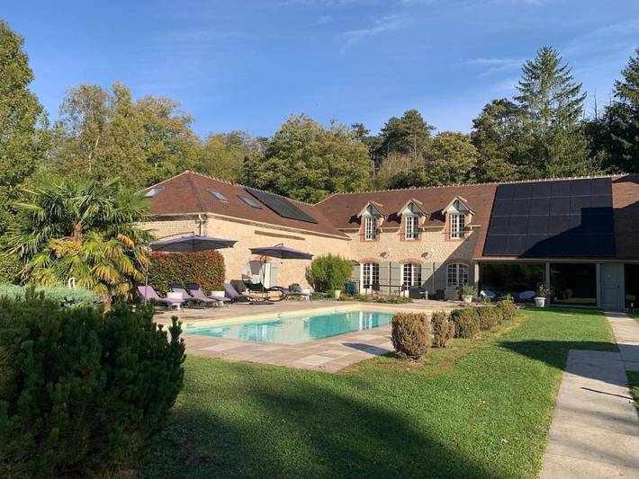 Gîte pour 4 personnes, avec vue ainsi que jardin et piscine à Ormoy-la-Rivière - 4