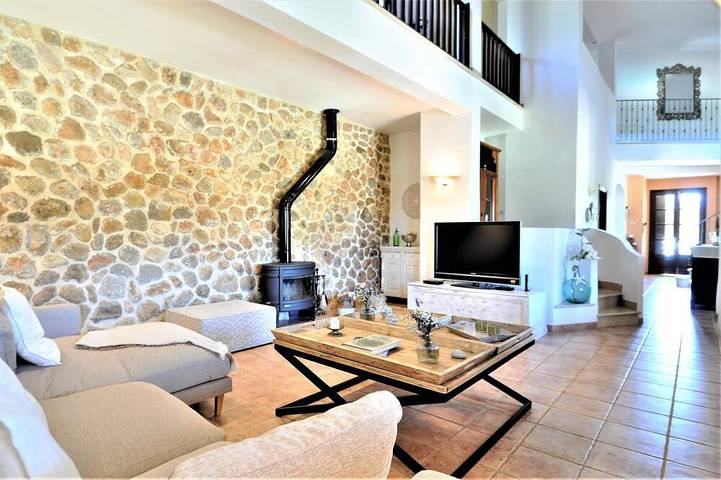Finca Son Rubi am Fuße der Serra de Tramuntana, in Selva. Sehr beliebt BBQ - Kostenloses WLAN in Selva, Mallorca Inselmitte