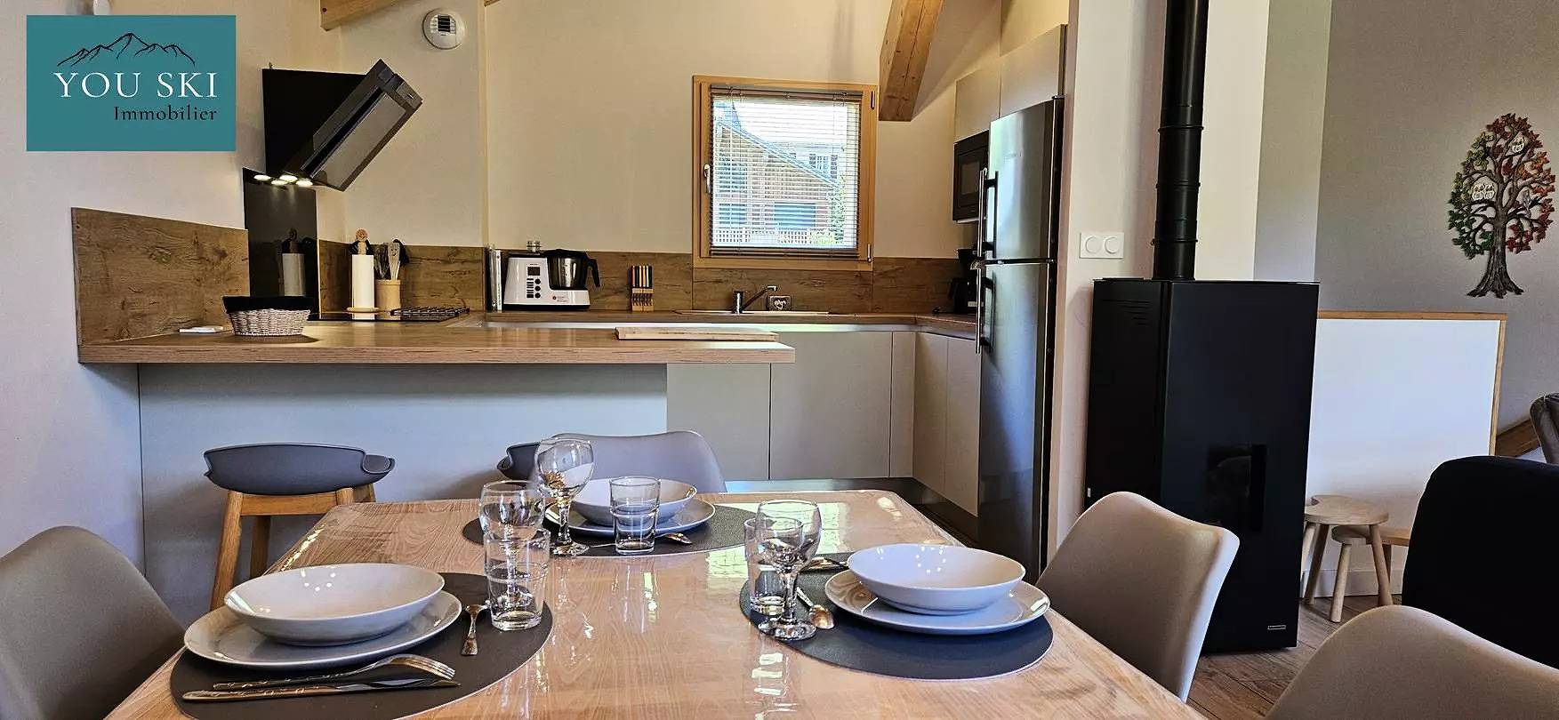 Prestige Triplex 4 Schlafzimmer für 8 Personen - ideal gelegen in Saint-Sorlin-d'Arves, Region Saint-Jean-de-Maurienne