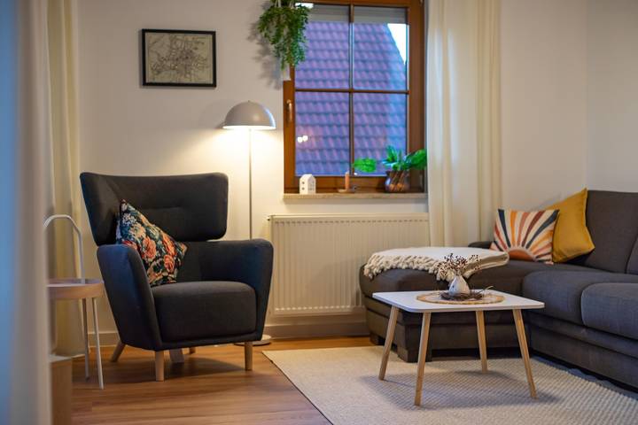 Ferienwohnung für 2 Personen, mit Balkon in Naumburg - 4