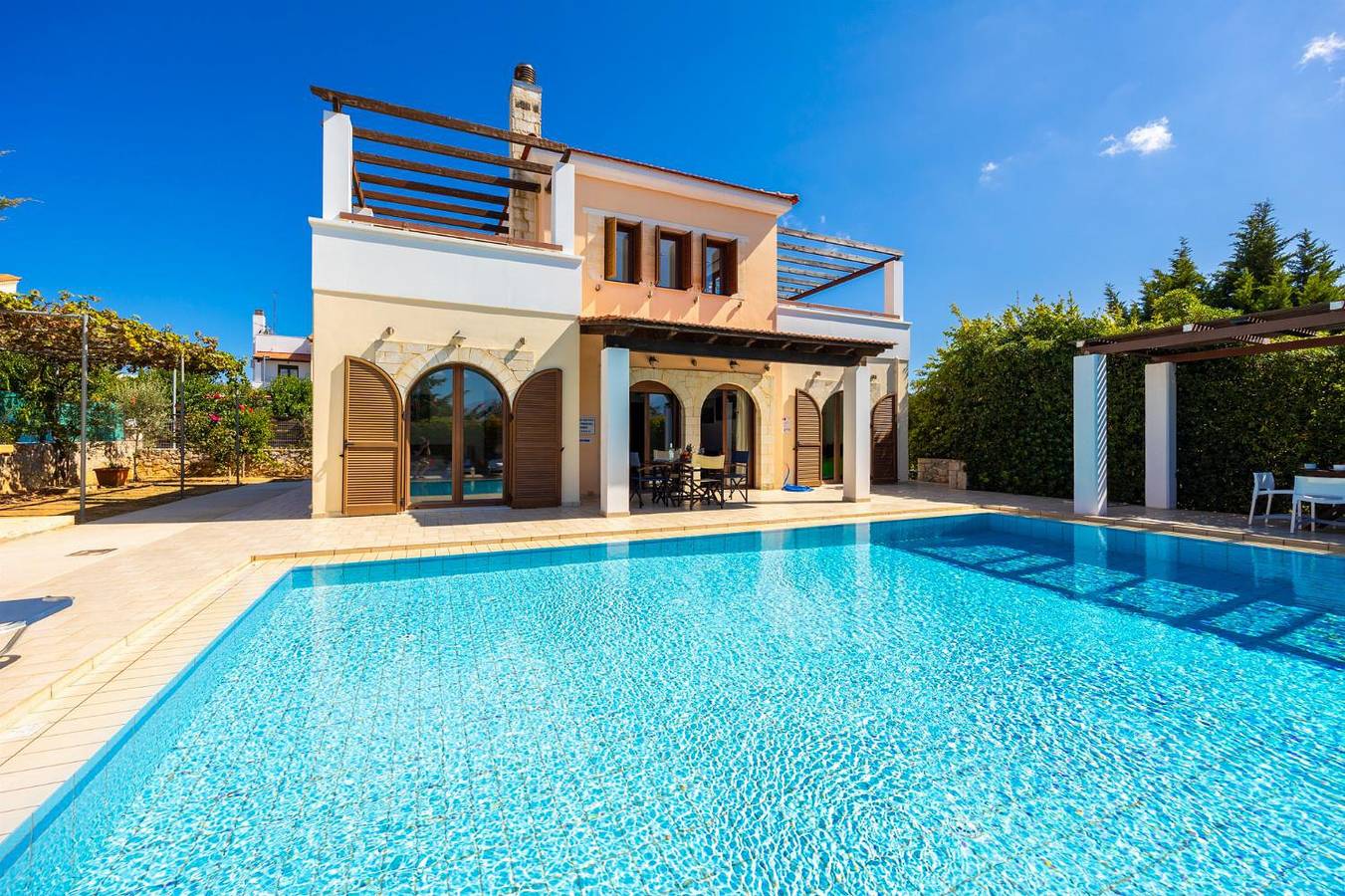 Villa für 7 Personen mit Terrasse in Kefalas, Vamos