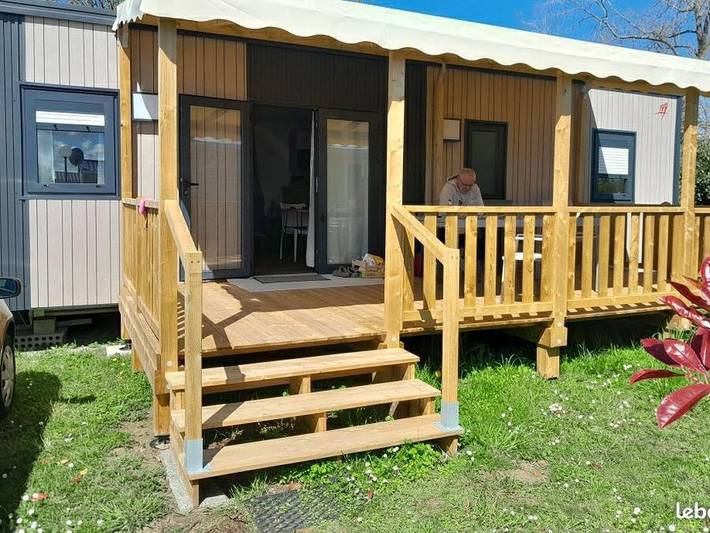 Mobil home pour 6 personnes, avec bassin pour enfant à Pont-Scorff - 2