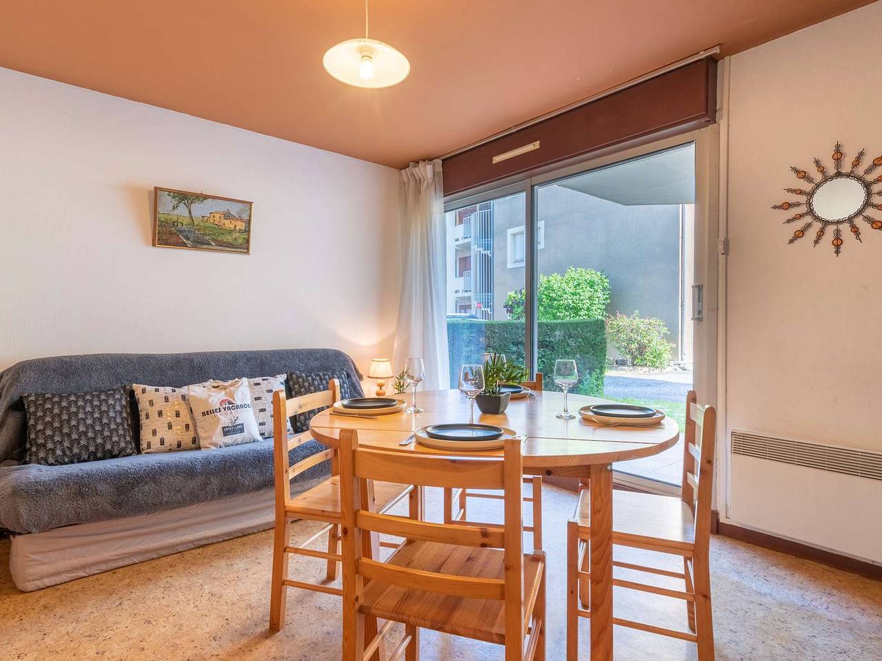 Ganze Wohnung, Apartment für 4 mit Terrasse und Parkplatz in Saint Lary in Saint-Lary-Soulan, Nationalpark Pyrenäen