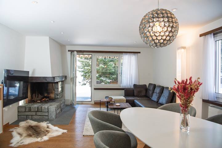 Ferienwohnung für 4 Personen, mit Terrasse in der Lenzerheide