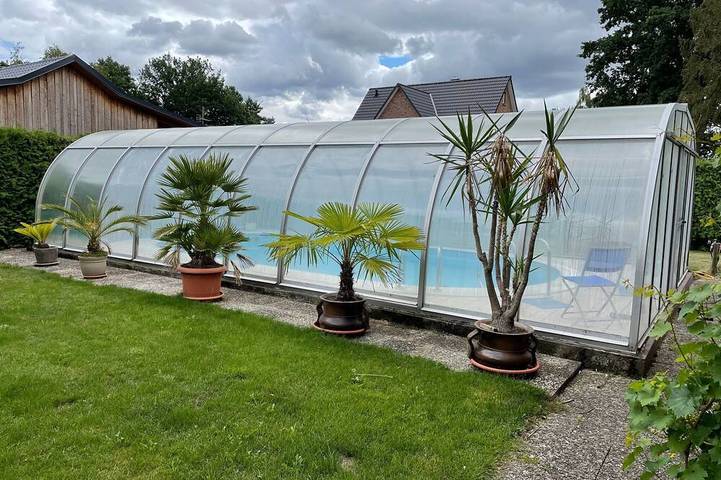 Bauernhof für 6 Personen, mit Balkon und Garten sowie Pool