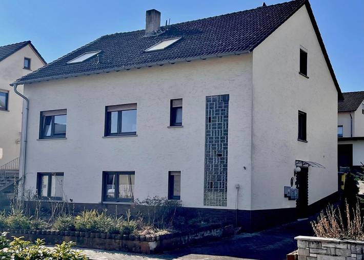 Ferienwohnung für 4 Personen, mit Garten und Ausblick, kinderfreundlich