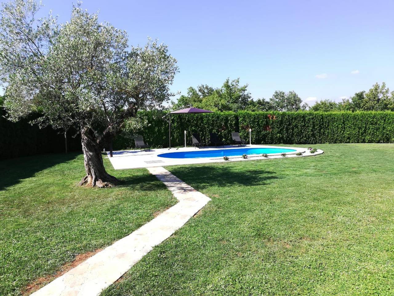 Casa vacanza per 4 persone con giardino in Gallignana, Istria Centrale