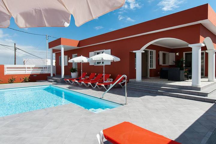 Villa für 10 Personen, mit Whirlpool und Terrasse in Gran Canaria Süd