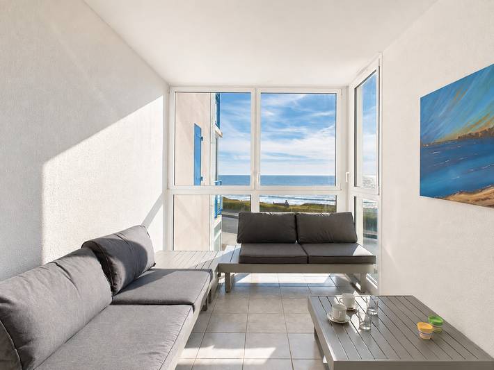 Appartement de vacances pour 5 personnes, avec Vue sur l’océan