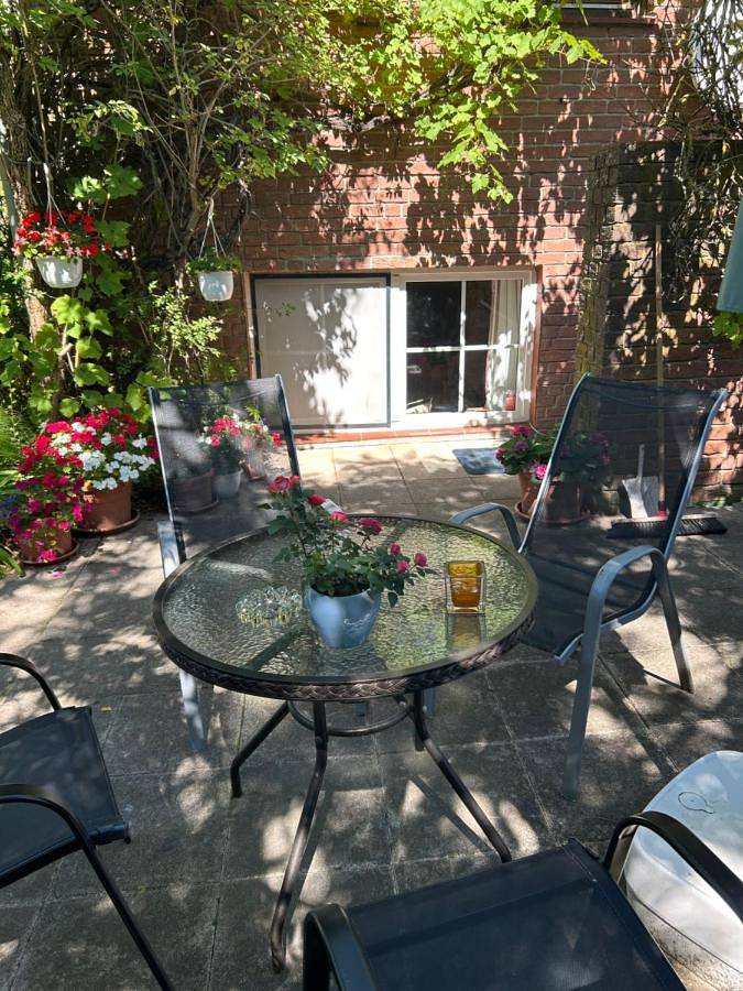 Ferienwohnung für 3 Personen, mit Garten und Ausblick