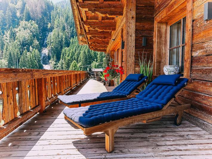 Hütte für 3 Personen, mit Balkon und Garten am Großglockner
