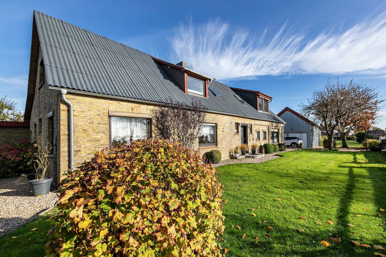 Ganze Wohnung, Ferienwohnung "Whg 2 - Ferien auf einem Resthof" mit Meerblick, Gemeinschaftsgarten und Wlan in Brodersby, Rendsburg-Eckernförde