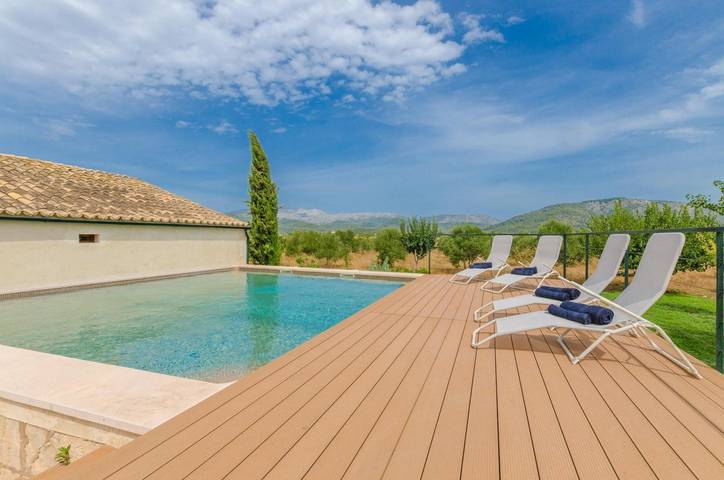 Casa de vacaciones para 4 personas, con Jardín en Sa Pobla
