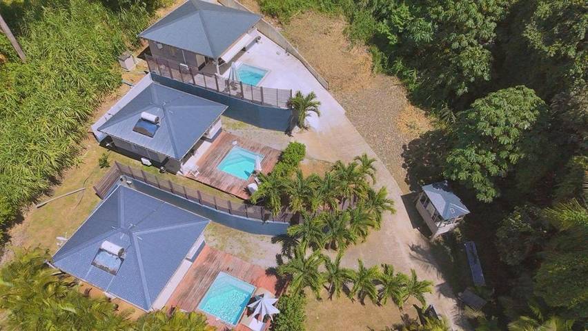 Location de vacances pour 4 personnes, avec jardin et piscine à Rivière-Pilote - 2