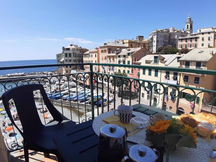 Appartamento per 4 persone, con Balcone a Bogliasco