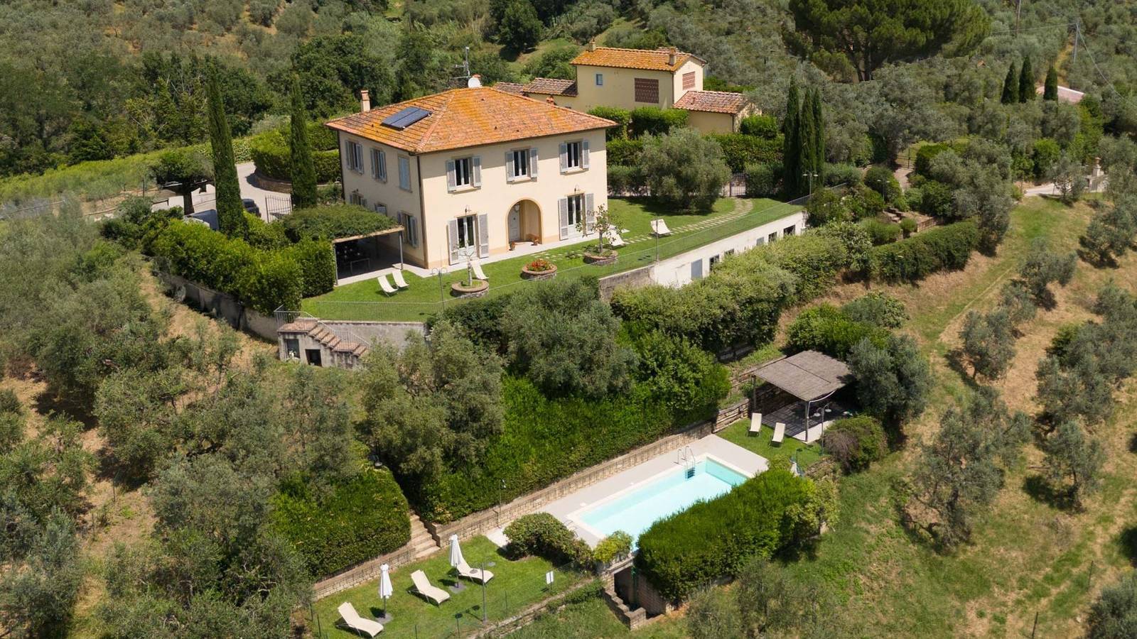 Villa für 13 Personen mit Pool in Lamporecchio, Pistoia Provinz