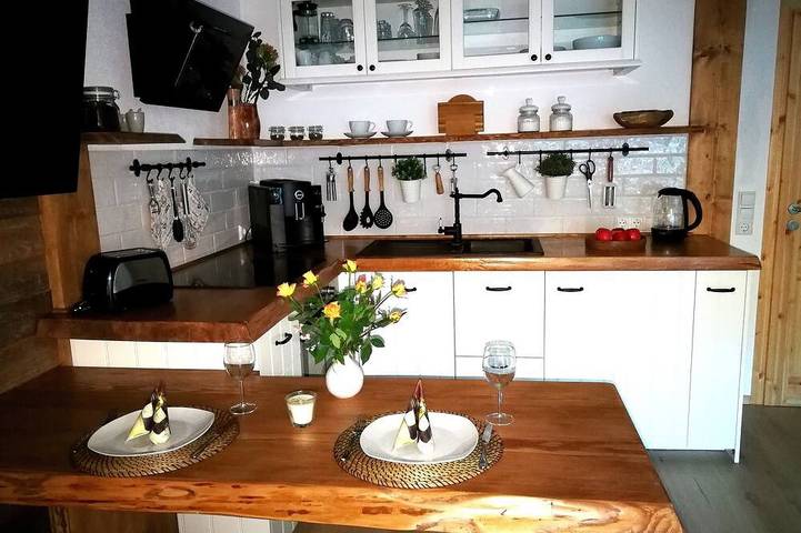 Ferienwohnung für 3 Personen, mit Balkon und Garten sowie Sauna in Enzklösterle