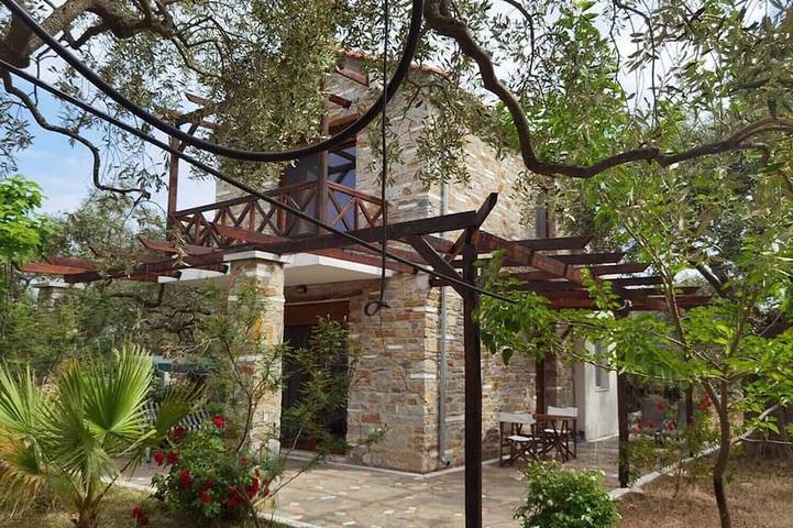 Holiday rental for 4 people, with balcony and garden in Thassos