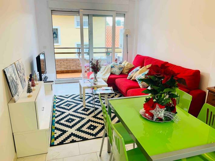 Apartamento de vacaciones para 4 personas, con balcón - 1