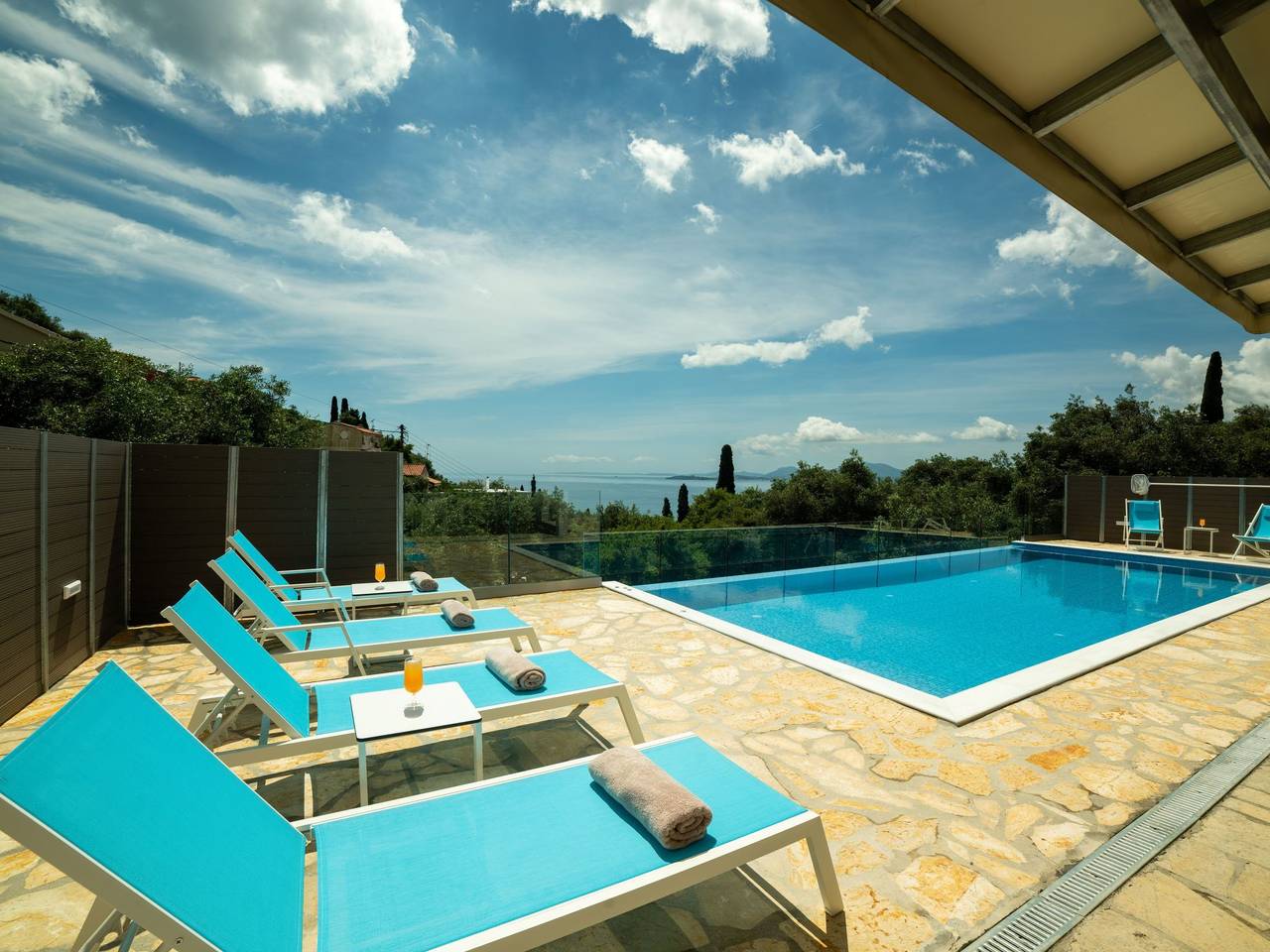 Villa Hera privater Pool Luxus in Nissaki, Korfu