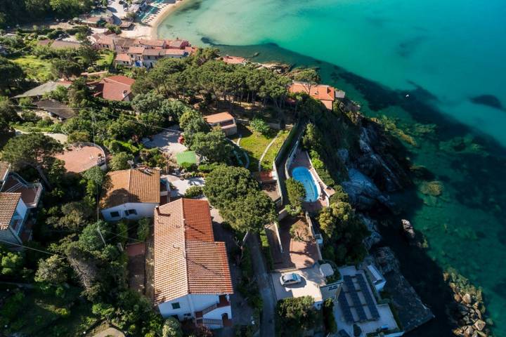 Appartement de vacances entier, Appartement de vacances pour 6 personnes avec terrasse in Scaglieri, Portoferraio