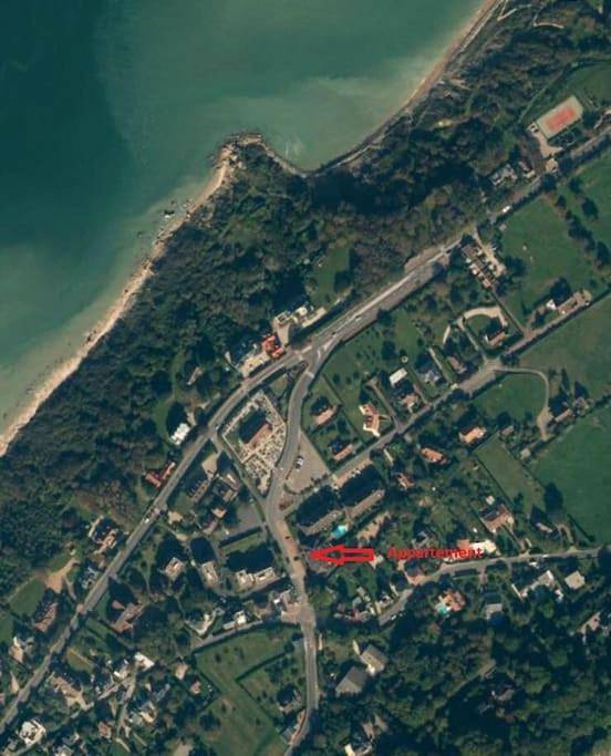 Appartement entier, Appartement Vue Mer et piscine Benerville-sur-mer in Benerville-sur-Mer, Région de Lisieux