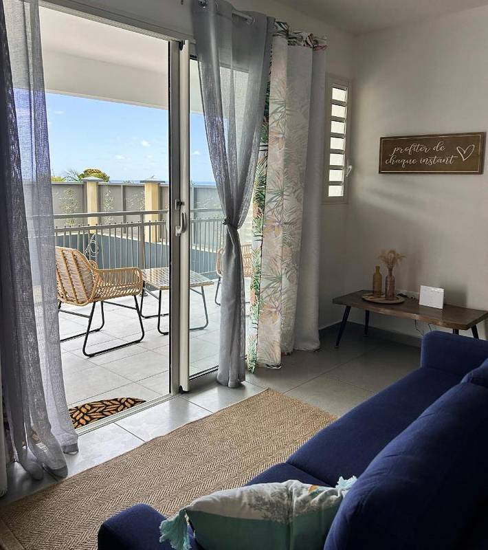 Appartement de vacances pour 4 personnes, avec vue et jardin