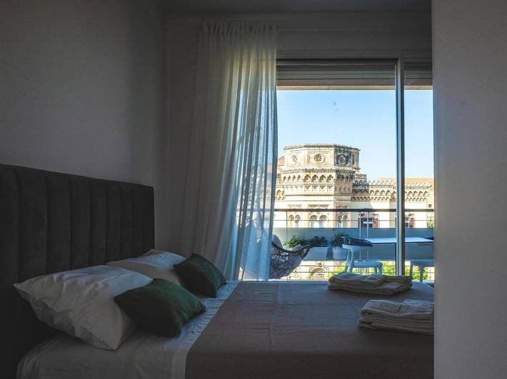 Ferienwohnung für 4 Personen, mit Terrasse und Ausblick - 1