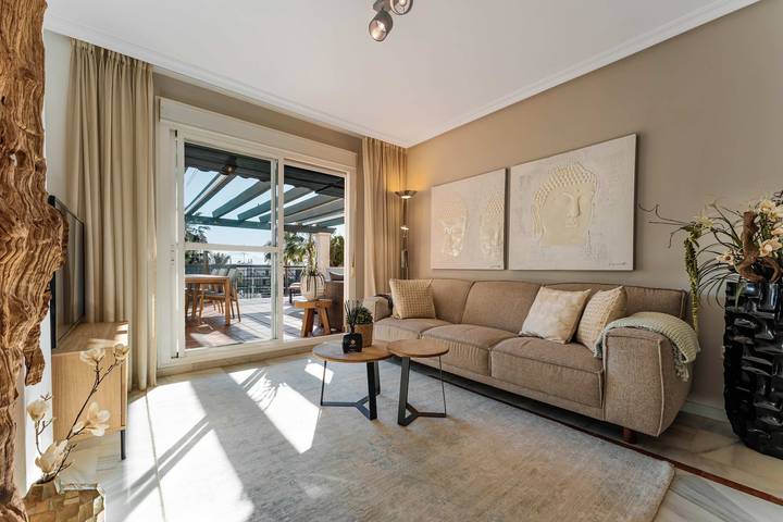 Holiday rental for 6 people, with Garden and Pool in Puerto Banús