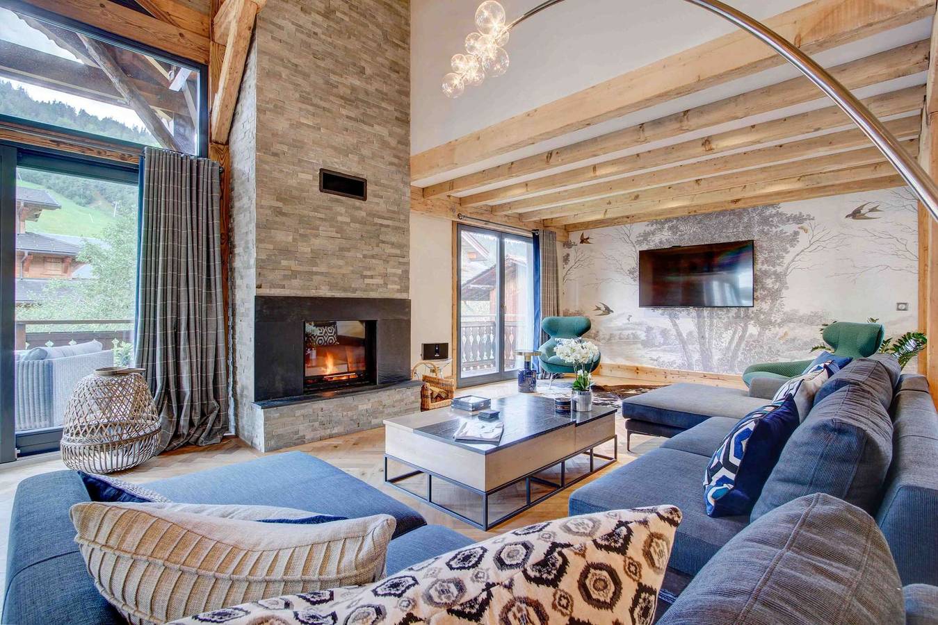Geheel vakantieappartement, Vakantieappartement voor 12 personen met balkon in Morzine, Les Portes du Soleil