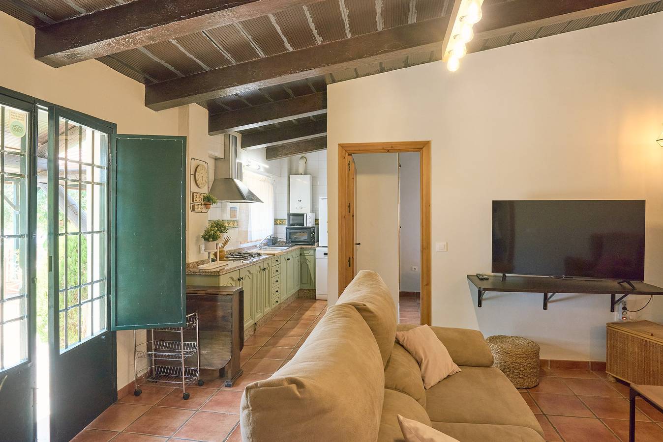 Casa rural 'El Refugio' con vistas a la montaña, Wi-Fi y aire acondicionado in Hornachuelos, Sierra de Hornachuelos