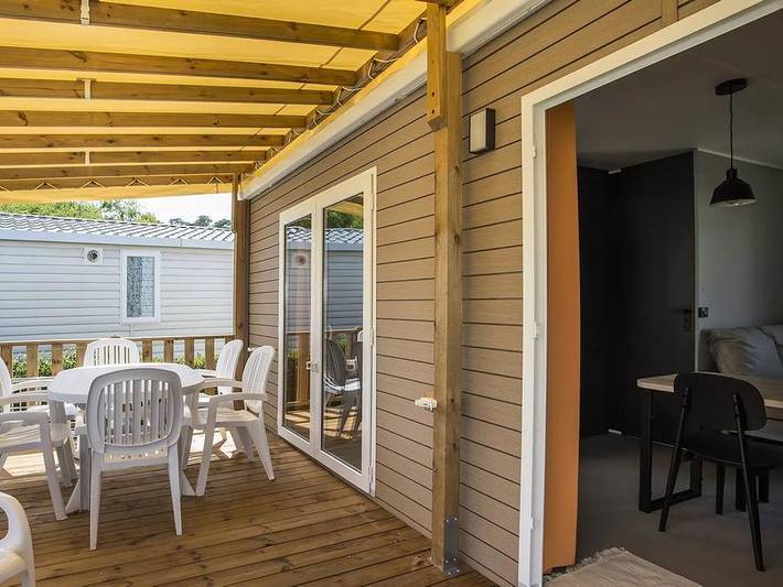 Mobil home pour 6 personnes, avec bassin pour enfant dans Torreilles-Plage - 3
