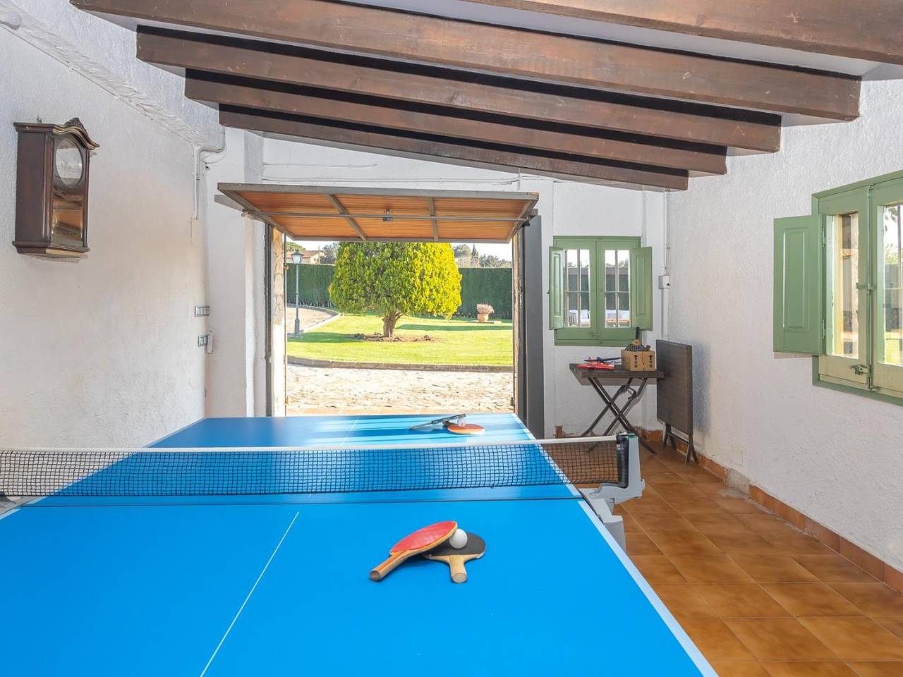 Ganze Ferienwohnung, Ferienwohnung für 8 Personen mit Garten in Foixà, Niederampurien