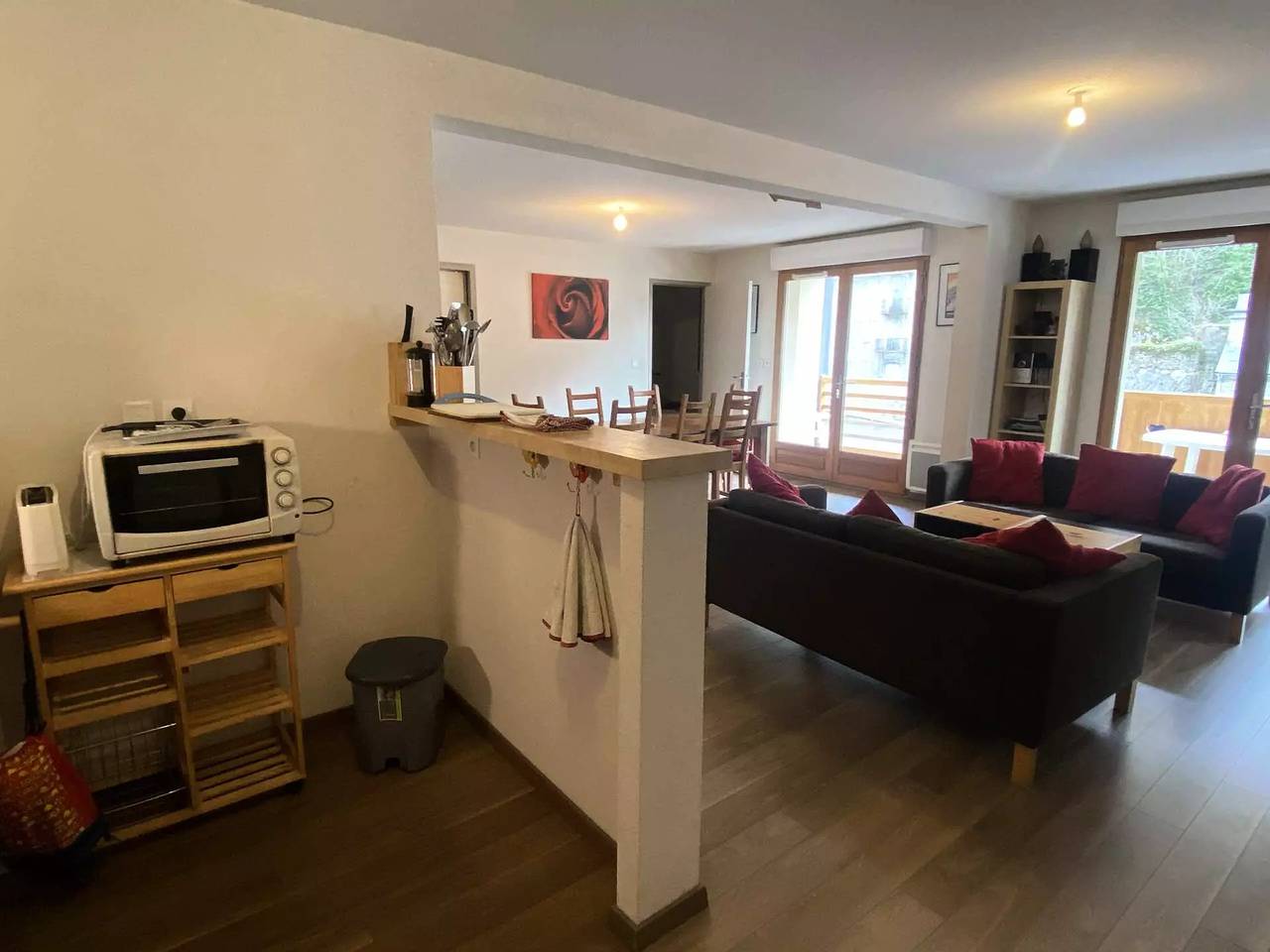 Appartement entier, Appartement 8 couchages exposé Sud avec Wifi in Sers, Parc national des Pyrénées