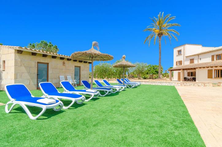Finca Sant Blai Nou - Beautiful villa with private pool in a quiet area. Free Wifi in Campos, South Majorca