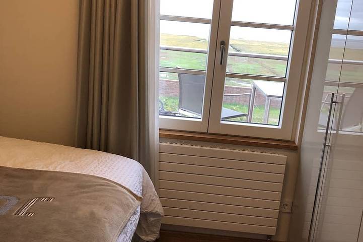 Apartamento entero, Comfort vacation apartment with south-facing balcony and unique view of the mudflats in Juist