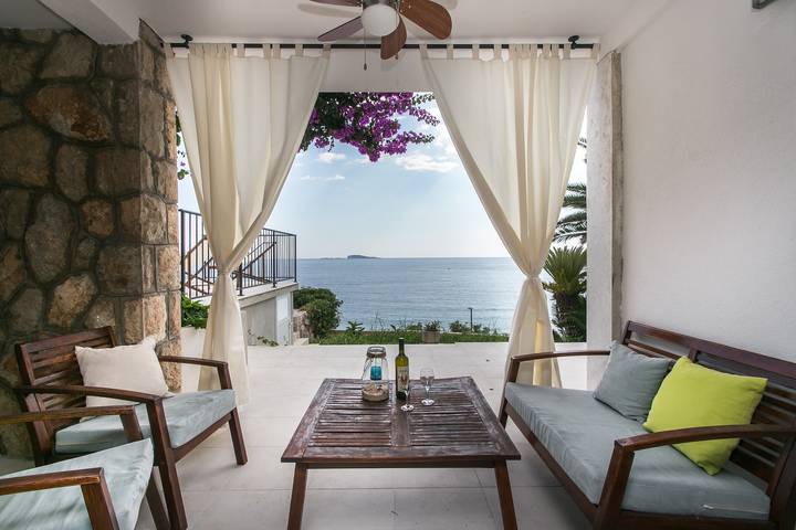 Ganzes Studio, Studio für 2 Personen mit Meerblick in Srebreno, Dubrovnik-Neretva