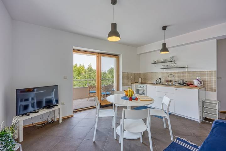 Ferienwohnung für 4 Personen, mit Terrasse, mit Haustier in Premantura